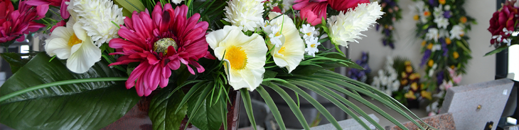 Fleurs artificielles proches du naturel